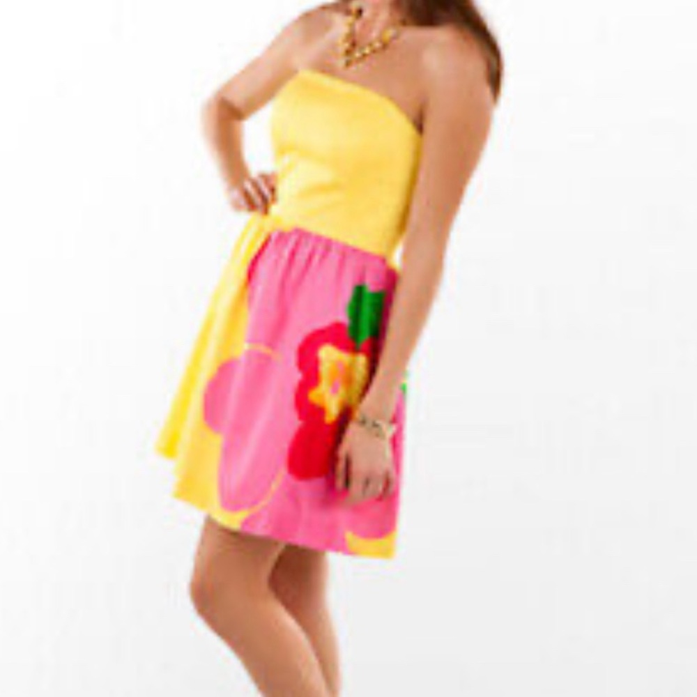 Lilly Pulitzer Strapless Dress